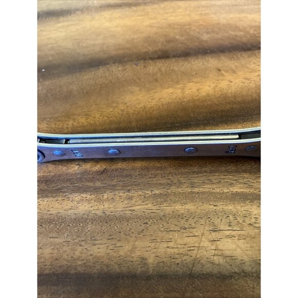 Snap-On R-1214 USA 3/8" 7/16" Ratcheting Box End Wrench 6 Point - Picture 5 of 8